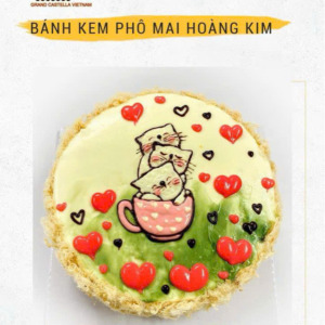 Bánh Kem Phô Mai Hoàng Kim
