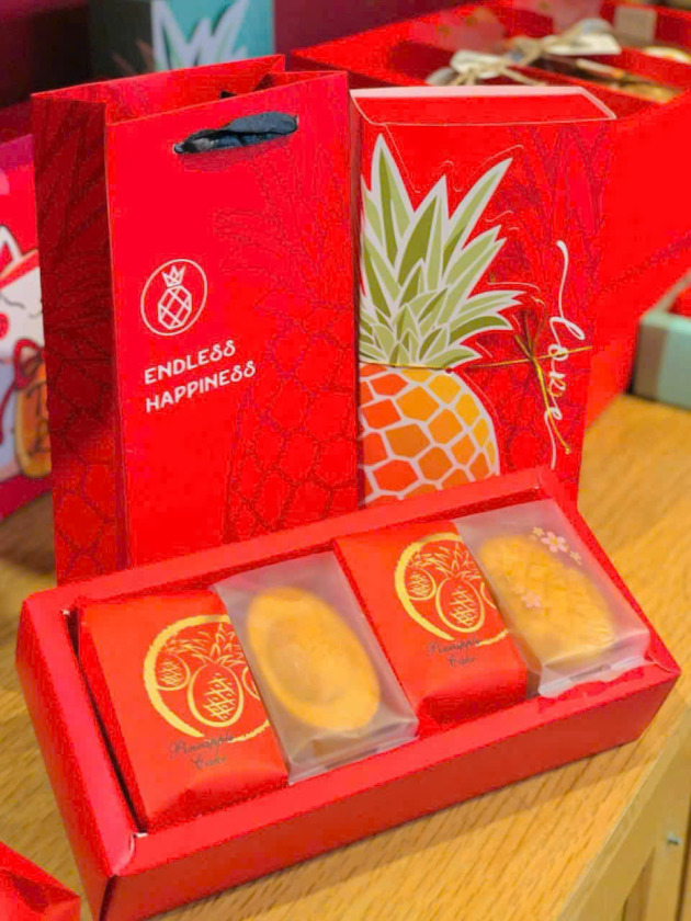 Hộp 8 bánh Tart Dứa Đỏ – giá chỉ 240.000đ tart