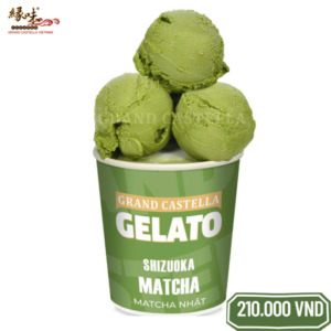 Kem Grand Castella Gelato Matcha
