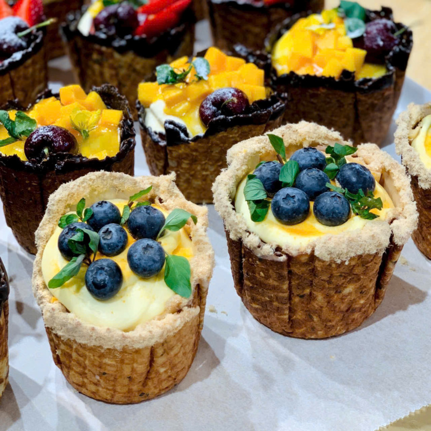 Ốc Quế Castella Kem Phô Mai Trái Cây Ốc Quế Castella Kem Phô Mai Trái Cây - Ảnh 3