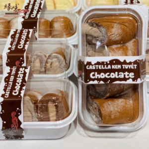 Castella Kem Tuyết - Chocolate
